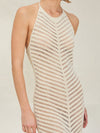 ZASUWA Female Sexy Fishnet Backless Cover-up Without Bikini