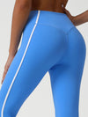 ZASUWA Female Contrast Color Stripes Leggings