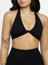 ZASUWA Female Super Twist Thumbhole Cropped Top