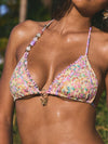 ZASUWA Female Flower Print Beach Bikini Set
