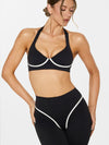 ZASUWA Female Stripes Push-Up High-rise Leggings