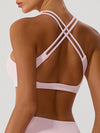 ZASUWA Female Contrast Color Stripes Sports Bras