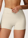 ZASUWA Female V shape-waist Pocket Shorts