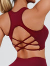 ZASUWA Female Cross Back Sports Bras
