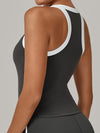 ZASUWA Female Contrast Color Stripe Tank