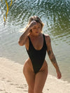 🖤ZASUWA Female Backless One Piece