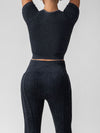 ZASUWA Female Ribbed Fitness Tracksuit