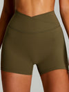 ZASUWA Female Twist Hollow Out Short Sleeves