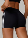 ZASUWA Female Contrast Color Stripes High-rise Leggings