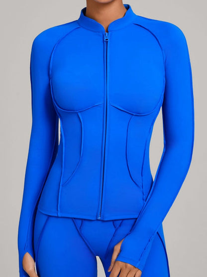 Stitch Zipper Jacket