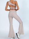 ZASUWA Female Sexy Push-up Flare Leggings