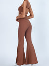 ZASUWA Female Sexy Push-up Flare Leggings