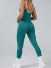 ZASUWA Female Stripes Seamless High-rise Short Tracksuit