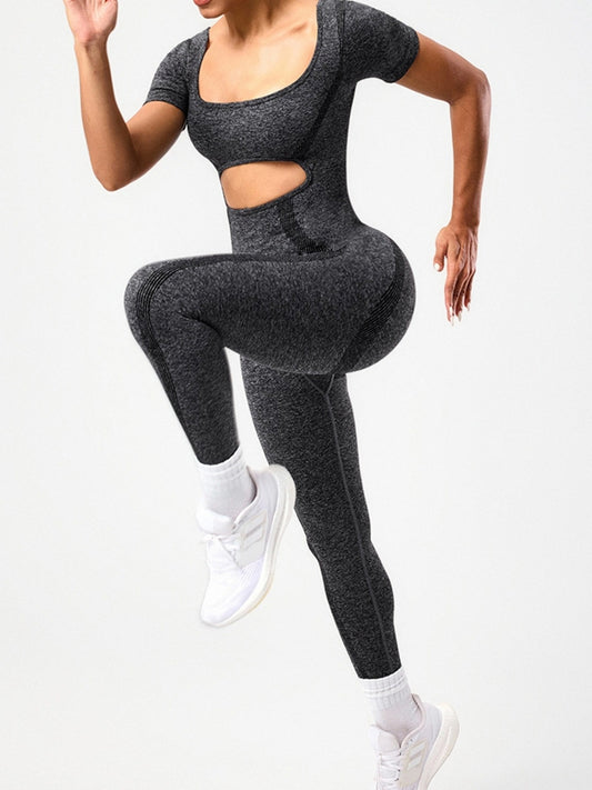 ZASUWA Female Hollow Out Booty Jumpsuit