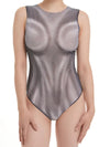 ZASUWA Female Contrast Color Pop Style One Piece