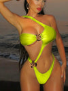 ZASUWA Female Gloosy Cutout One Piece