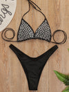 ZASUWA Female Sexy Pearl Bikini Set