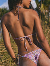 ZASUWA Female Flower Print Beach Bikini Set