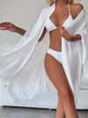 ZASUWA Female Sexy Quick-dry Without Bikini Set Swimwear Cover-up