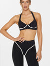 ZASUWA Female Stripes Push-Up High-rise Leggings