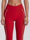 ZASUWA Female Contrast Color Stripes Cutout Pocket Short Traksuit