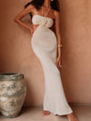 ZASUWA Female Sexy Backless Without Bikini Set Cover Up Dress
