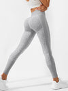 ZASUWA Female Seamless Leopard Print Booty Leggings