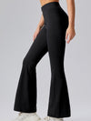 ZASUWA Female Sexy Denim Zipper Flare Leggings