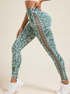 ZASUWA Female Camouflage Hollow Out Hot Booty Leggings