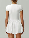 ZASUWA Female Corset Zipper 2 in 1 Quick-dry Dress