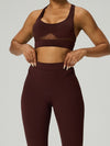 ZASUWA Female Sexy Sheer Mesh Push Up Hip-lift Leggings