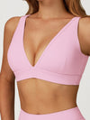 ZASUWA Female Backless V Collar Sports Bras
