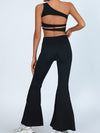 ZASUWA Female Sexy Push-up Flare Leggings