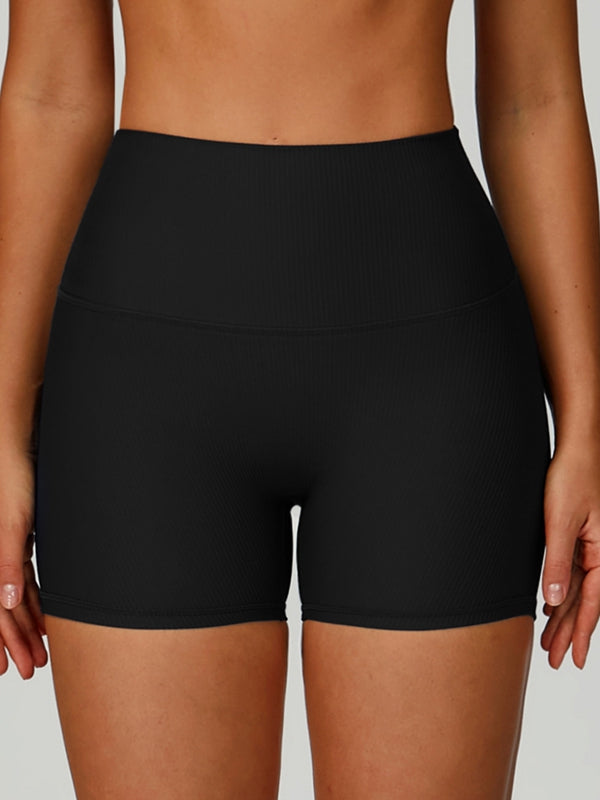 Ribbed High-rise Leggings