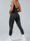 ZASUWA Female Stripes Seamless High-rise Short Tracksuit