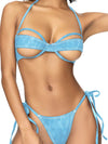 ZASUWA Female Sexy Hollow Out Bikini Set