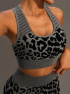 ZASUWA Female Leopard Print Tracksuit