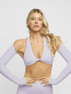 ZASUWA Female Super Twist Thumbhole Cropped Top