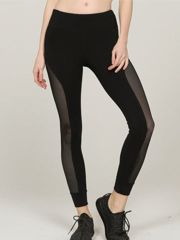 ZASUWA Female Seamless Fishnet Booty Leggings