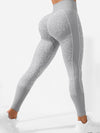 ZASUWA Female Seamless Leopard Print Booty Leggings