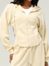 ZASUWA Female Zipper Pocket With Hat Jacket