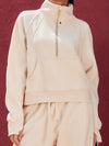 ZASUWA Female Pocket Zipper Casual Hoodie