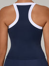 ZASUWA Female Contrast Color Stripe Tank