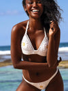 ZASUWA Female Flower Hand-knitted Bikini Set