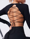 ZASUWA Female Cross Back Long Sleeves