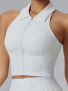 ZASUWA Female Zipper Lapel Tank