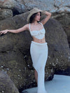 ZASUWA Female Sexy Fishnet 2-Pieces Cover-up Without Bikini