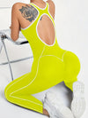 ZASUWA Female Backless Stripes Jumpsuit