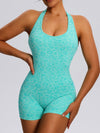 ZASUWA Female Leopard Print Hollow Out Romper