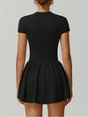 ZASUWA Female Corset Zipper 2 in 1 Quick-dry Dress